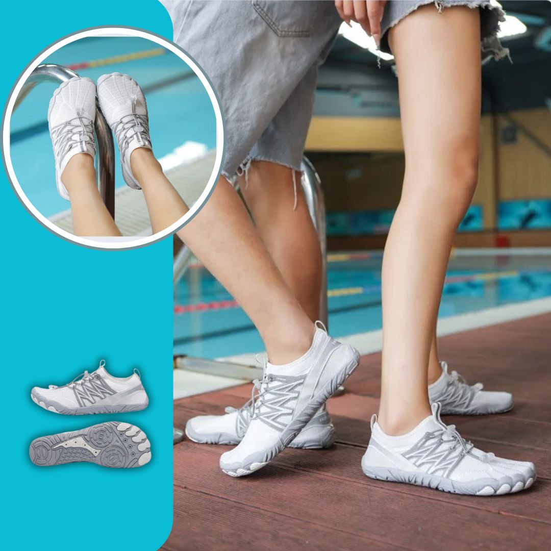 Chaussure-de-sport-blanc