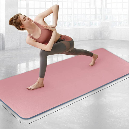 Tapis-yoga-pour-son-equilibre-rose-gris