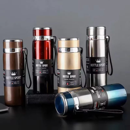 Gourde isotherme 1L au design élégant et minimaliste