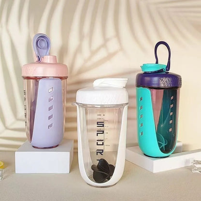 Gourde shaker pratique pour boissons protéinées