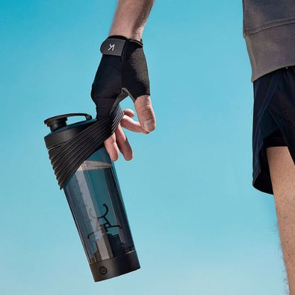 shaker proteine avec bouchon étanche pour un transport sans fuite