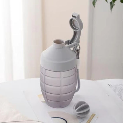 Shaker proteine blanc avec couvercle étanche