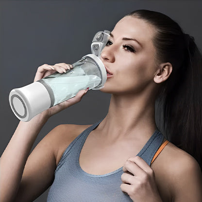 Shaker proteine utilisé avant une séance de sport