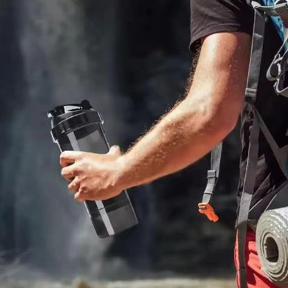 Shaker sport avec poignée ergonomique pour une prise en main facile