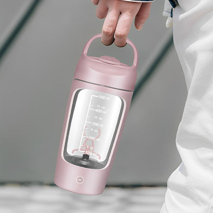 shaker proteine electrique rose